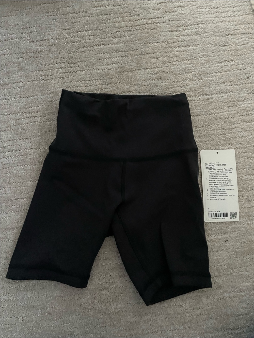 Lululemon Wunder Train HR shorts NWT